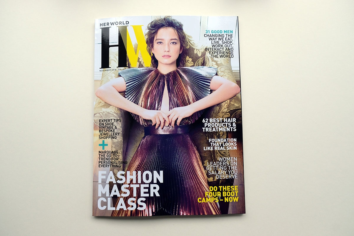Her World Magazine Cover